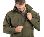 Тактическая куртка Mil-Tec SOFTSHELL JACKET SCU OLIVE 10864012 - 2XL - изображение 5