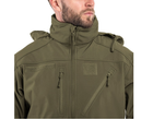 Тактична куртка Mil-Tec SOFTSHELL JACKET SCU OLIVE 10864012 - 2XL - зображення 8
