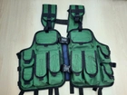 Тактичний розвантажувальний жилет камуфляж зелений - изображение 1