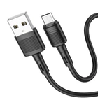 Дата кабель Hoco X83 Victory USB to MicroUSB (1m) Black