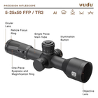 Оптический прицел EOTech Vudu 5-25x50 FFP TR3 MRAD - изображение 11
