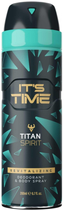 Дезодорант для тіла It's Time Titan Spirit спрей 200 мл (5060648120299) - зображення 1