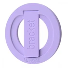 Кільце-тримач для телефону Silicone MagSafe з підставкою Світло-фіолетовий
