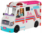 Zestaw do zabawy Mattel Mobilna Transformująca karetka i klinika Barbi 2 w 1 (194735108022) - obraz 4