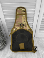 Тактична сумка нагрудна Cross Bag Slim Hex Multicam - изображение 3
