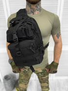 Тактична сумка нагрудна Tactical bag Black - изображение 2