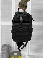 Тактична сумка нагрудна Tactical bag Black - изображение 4