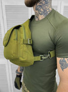 Тактична сумка нагрудна Cross Bag Slim Hex Olive - зображення 4