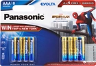 Батарейка Panasonic Evolta AAA BLI 8 Alkaline Spider Man (LR03EGE/8B4FSM) - зображення 1
