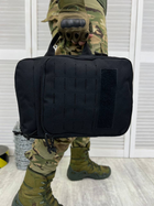 Сумка слінг тактична з лямкою Tactical Bag Black 30 л - зображення 3