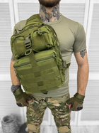 Сумка тактична нагрудна Tactical bag Olive Elite 20 л - зображення 2