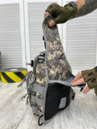 Тактична сумка Cross Bag Elite Піксель - изображение 6