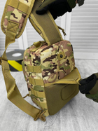 Сумка тактична з однією лямкою Tactical bag Multicam 30 л - зображення 4