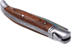 Складной нож Laguiole 21.5 см в подарочной коробке Коричневый (40268780) - изображение 4