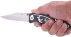 Складной охотничий нож Laguiole 21 см Черный (40268404) - изображение 4