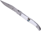 Складной нож Laguiole 21 см в подарочной коробке Белый (40268335) - изображение 2