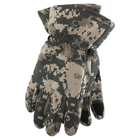 Перчатки теплые мужские Zelart Tactical Action 8570 размер L Camouflage Pixel - изображение 5