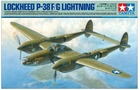 Збірна модель Tamiya Lockheed P-38 F/G Lightning масштаб 1:48 (4950344611201) - зображення 1