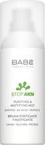 Spray nawilżający Babe Laboratorios Stop Akn matujący przeciw wysypkom 75 ml (8436571631282) - obraz 1
