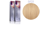 Farba trwała w kremie Wella Professionals Illumina Color 9/03-Very Light Natural Golden Blonde 60 ml (8005610538501) - obraz 2