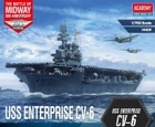 Збірна модель Academy USS Enterprise CV-6 The Battle of Midway 80th Anniversary масштаб 1:700 (8809845380702) - зображення 2