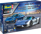 Набір збірних моделей Revell Porsche Panamera + Porsche 918 Spyder масштаб 1:24 (4009803056814) - зображення 1