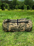 Рюкзак-сумка-баул речмішок армійський 90л піксель