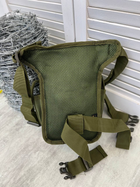 Тактична сумка поясна Tactical Bag Olive Elite - изображение 4