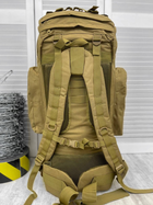 Рюкзак тактичний рамний Tactical Backpack Coyote Elite 100 л - зображення 3