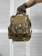 Сумка через плече тактична Tactical Bag Multicam - изображение 6