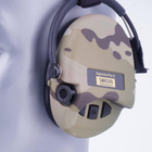 Тактические активные наушники Sordin Supreme Pro-X Neckband Multicam 76302-X-06-S с задним держателем под шлем - изображение 2