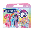 Пластир Salvequick My Little Pony для дітей 20 шт (7310610020347) - зображення 1