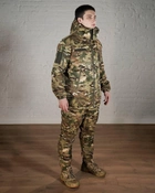 Форма армійська зимова ГРЕТА з утеплювачем ХОЛОСОФТ мультикам водонепроникаючий костюм штани бушлат флісова підкдадка XXL - (54) - зображення 2