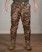 Зимові тактичні штани SoftShell з утеплювачем ХОЛОСОФТ піксель тепла флісова підкладка XL - (52) - зображення 1