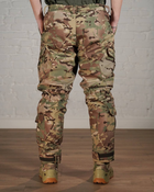 Зимние тактические брюки SoftShell с утеплителем ХОЛОСОФТ мультикам теплые водонепроницаемые XL - (52) - изображение 3
