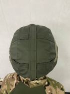 Кавер на каску защитный MICH с ушами ПРОФИ рип-стоп чехол на шлем маскировочный с фиксацией для очков - изображение 8