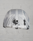 Кавер на каску с ушами белая клякса СТАНДАРТ маскировочный чехол на шлем универсальный размер - изображение 7