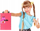 Wymarzona szafa dla lalek Askato z ubrankami i akcesoriami Różowa (6901440113067) - obraz 6