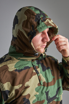 Куртка тактична Анорак Sturm Mil-Tec Combat Winter камуфляж вудланд Німеччина M - зображення 4