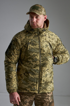 Зимова тактична куртка Level 7 "Легкий Щит Піксель MM14" S - зображення 8