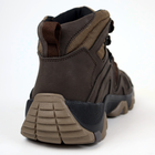 Ботинки кожаные OKSY TACTICAL Brown демисезонные 44 размер - изображение 8