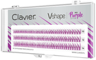Kępki rzęs Clavier Vshape Colour Edition Purple Mix (5907465654517) - obraz 1