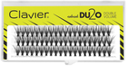 Kępki rzęs Clavier DU2O Double Volume 9 mm (5907465652216) - obraz 1