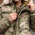 Куртка-бушлат військова чоловіча тактична ЗСУ Мультикам 8584 46 розмір - зображення 6