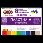 Пластилін ZiBi ZB-6231 8 кольорів