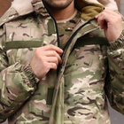 Куртка-бушлат військова чоловіча тактична ЗСУ Мультикам 8589 56 розмір - зображення 6