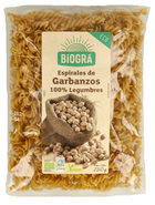 Makarony Biogra Chickpea Spirals Bio 250 g (8426904173695)