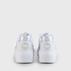 Sneakersy damskie z siatki na wysokiej platformie do kostki Buffalo Calzature 1630460 38 Biały/Srebrny (4061516301490) - obraz 6
