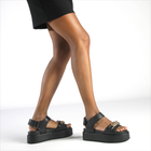 Жіночі сандалі Buffalo Calzature 1602154 37 Чорні (4061516658266) - зображення 2