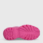 Sneakersy damskie skórzane na wysokiej platformie do kostki Buffalo Calzature 1533298 39 Różowe (4061516663086) - obraz 5